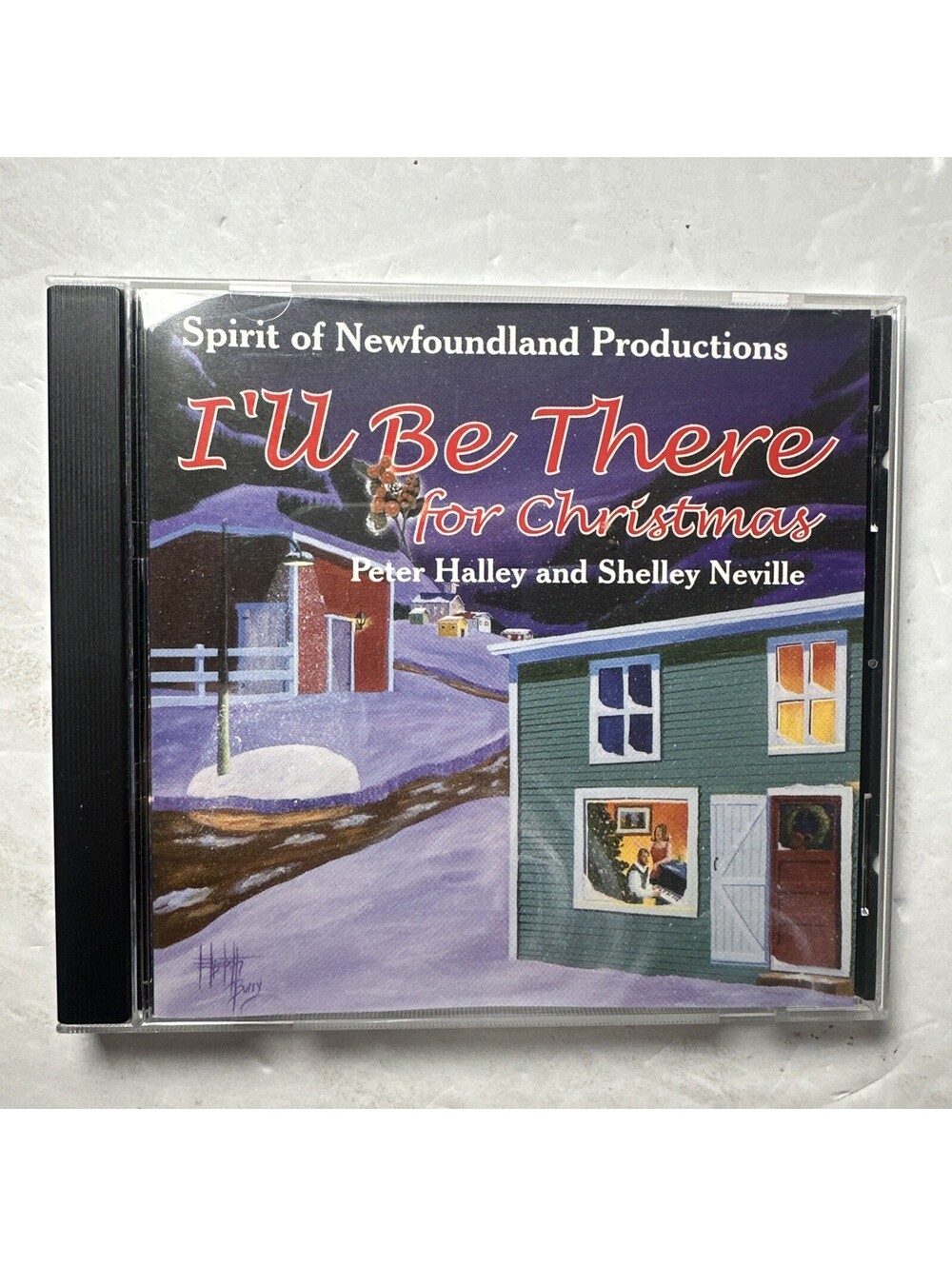 Peter Halley Shelley Neville I'll Be There for Christmas CD Newfoundland 2004